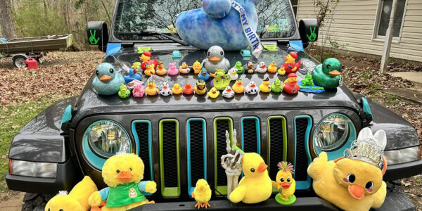 Why do Jeeps have ducks?